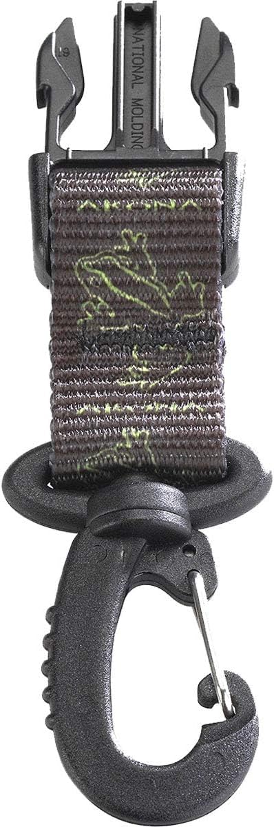 AKONA Deluxe Gauge/Computer Retainer for Scuba Diving. Installs Easily to Your BCD