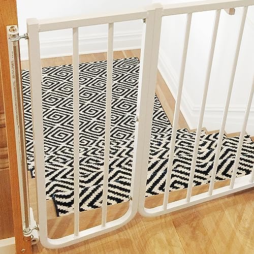 Cardinal-Gates-BX1-Baby-Gate-Extension-Fits-Cardinal-Gates-Safety-Gates-105-Inch-Wide-Dog-Gate-Extension-White Cucciolini Doodles