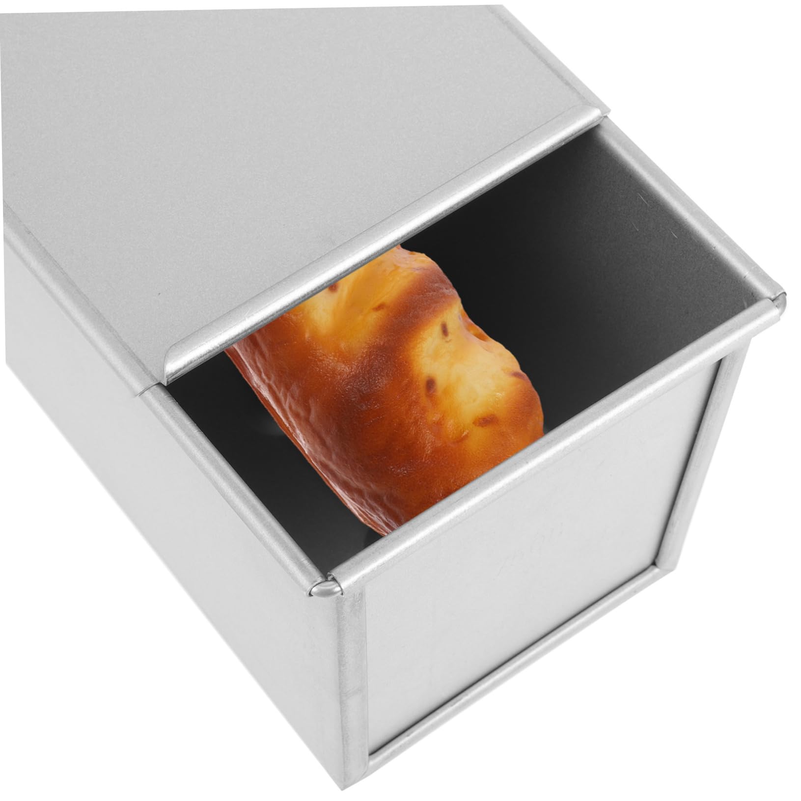 VICASKY Toast Backform mit Deckel, Antihaft, Aluminiumlegierung, 1 Stück