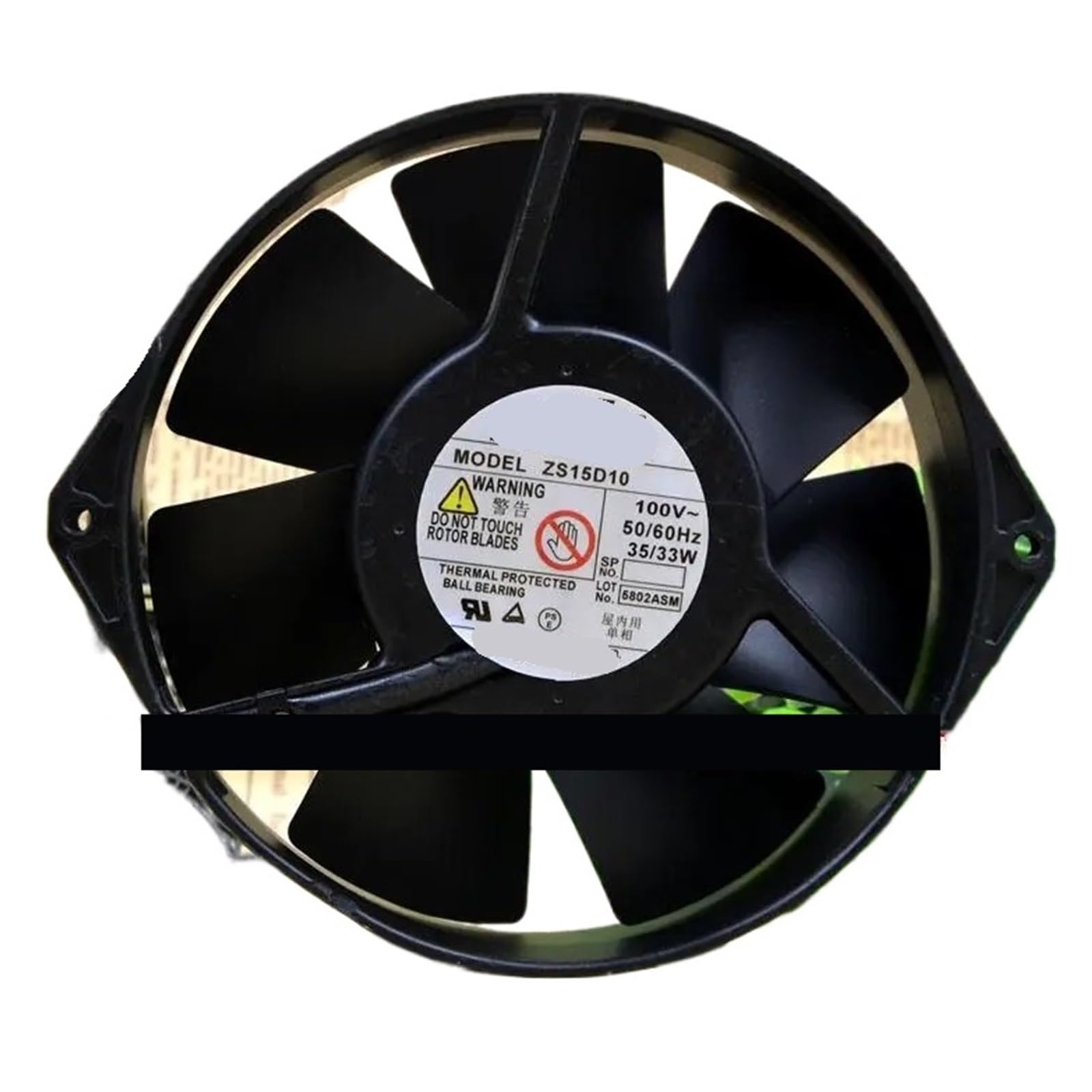 EGTDSFGJA ZS15D10 100V 33W 17CM 17238 172 * 38 mm cooling fan