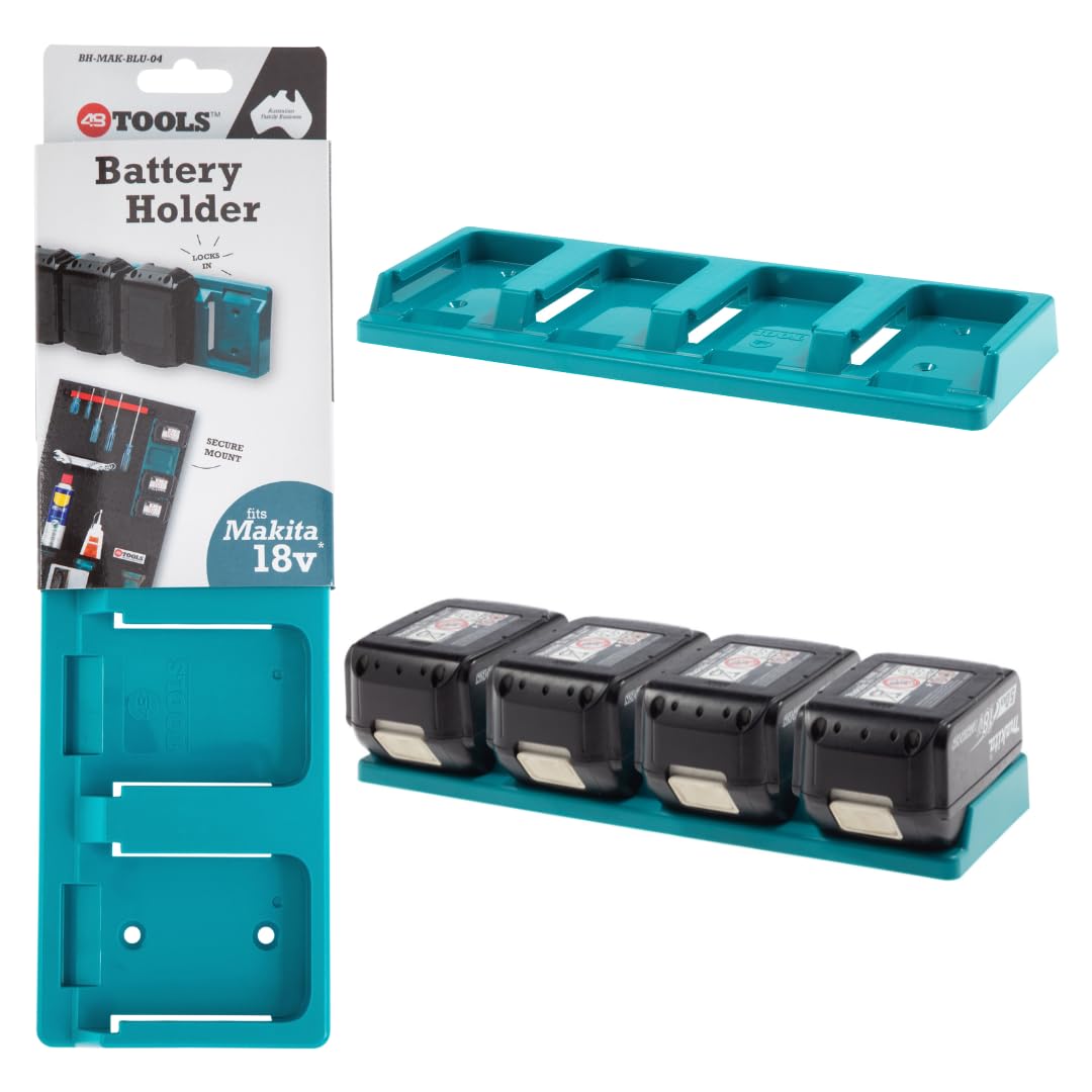 Amazon.co.jp: Makita18ボルトLXTバッテリー用48ツール壁ストレージ