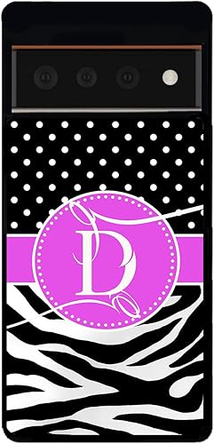 Miniatura 9 de Zebra Skin Polka Dot Personalized Black Rubber Phone Case Compatible With Google Pixel 10, 10 Pro, 10 Pro XL, 9a, 9 Pro, Pixel 9, Pixel 9 Pro XL,