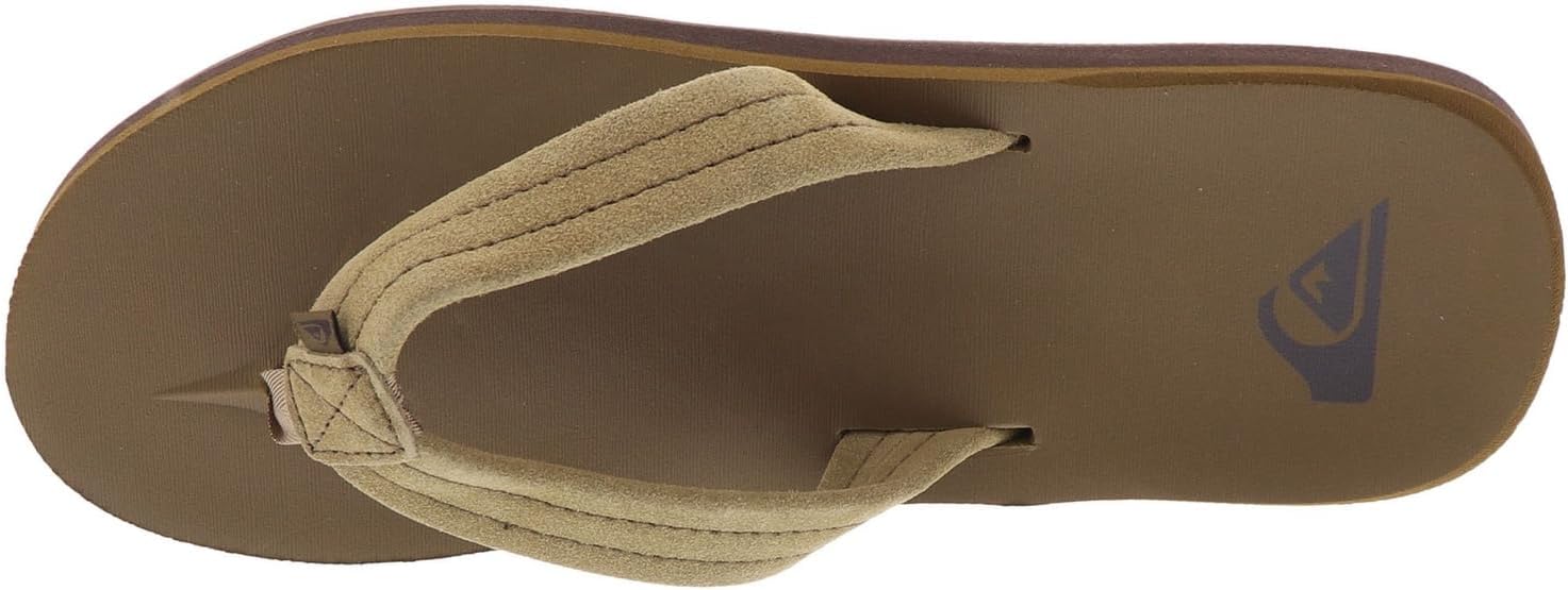 Quiksilver Men's Carver Nubuck Flip Flop Sandal