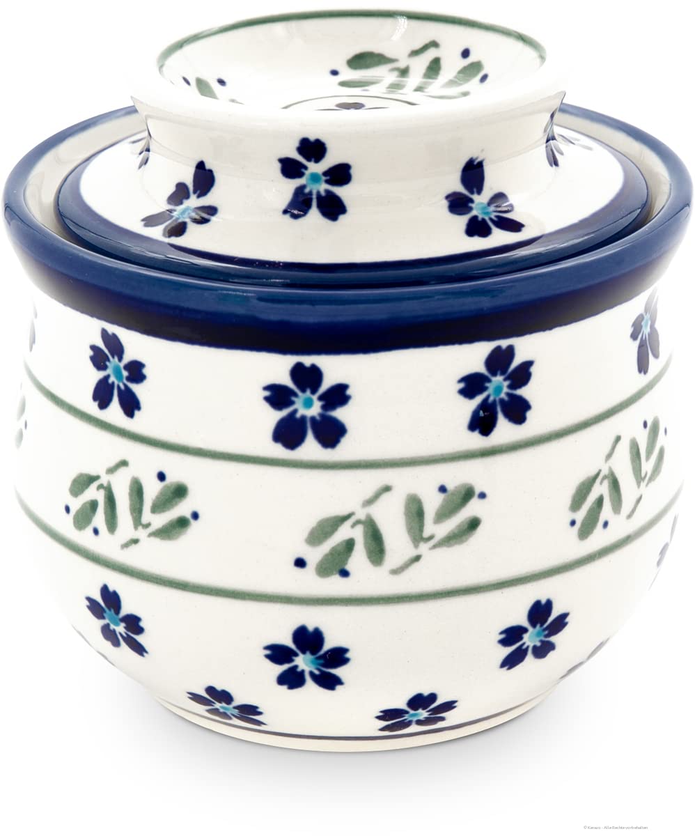 Bunzlauer altmodischen Butterdose, Designer 163 A