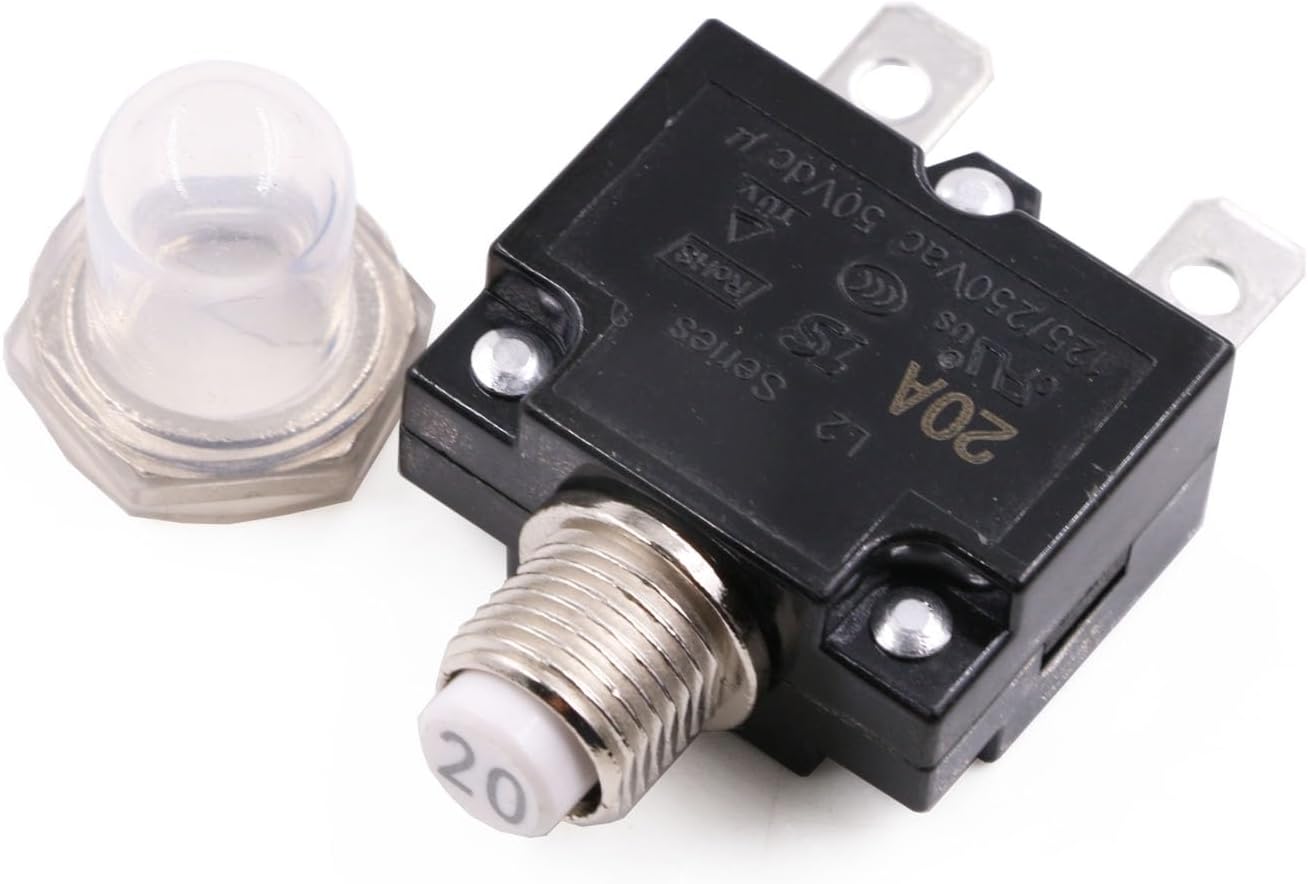 Blue Sea Systems 2143 Medium Duty 60A Push Button Circuit Breaker **New - View #4