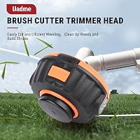 Uadme M10x1.25 Damilfej Szett Fűkaszához - Kompatibilis MX557, P4500, PP125, PP136E, PPB200E, PPB350, PPB32SST Modellekkel, Tartós Fűnyíró A 2