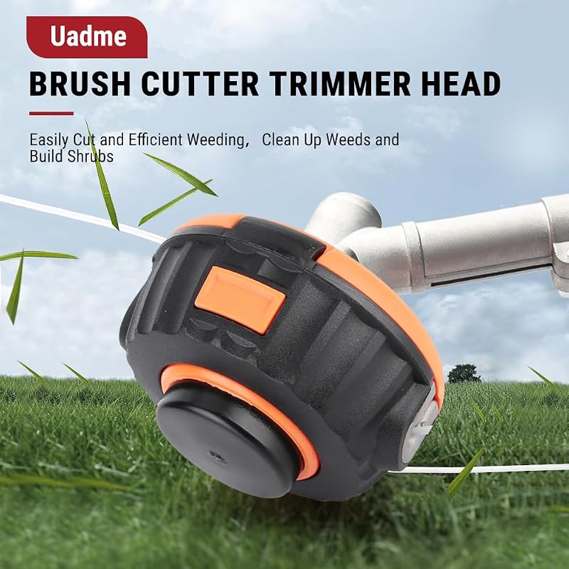 Uadme M10x1.25 Damilfej Szett Fűkaszához - Kompatibilis MX557, P4500, PP125, PP136E, PPB200E, PPB350, PPB32SST Modellekkel, Tartós Fűnyíró A