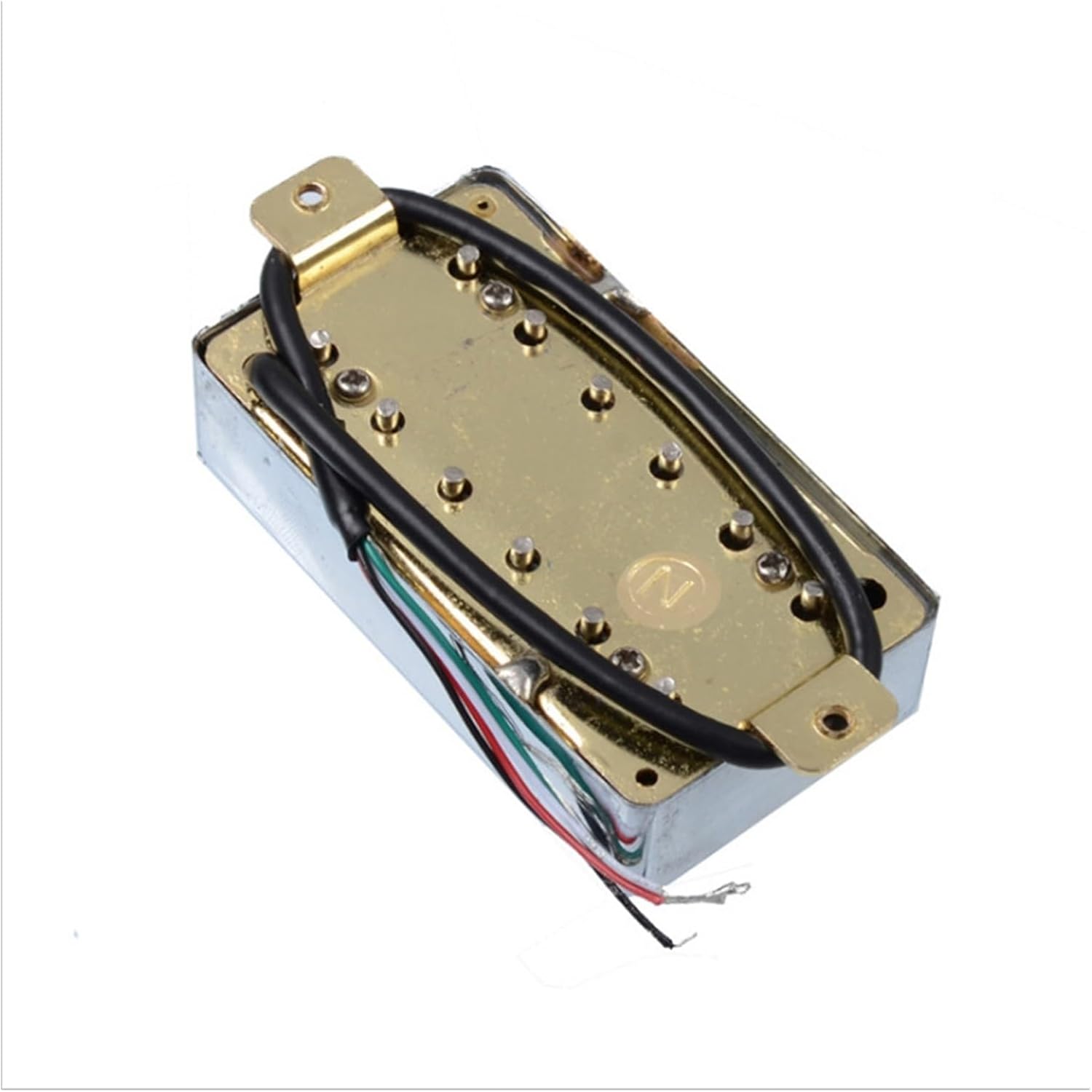 Acoustic Guitar Pickups Electric Acoustic Guitar With Dual Wireframe Pickups Silver Frameless Six Strings 52mm/50mm Length