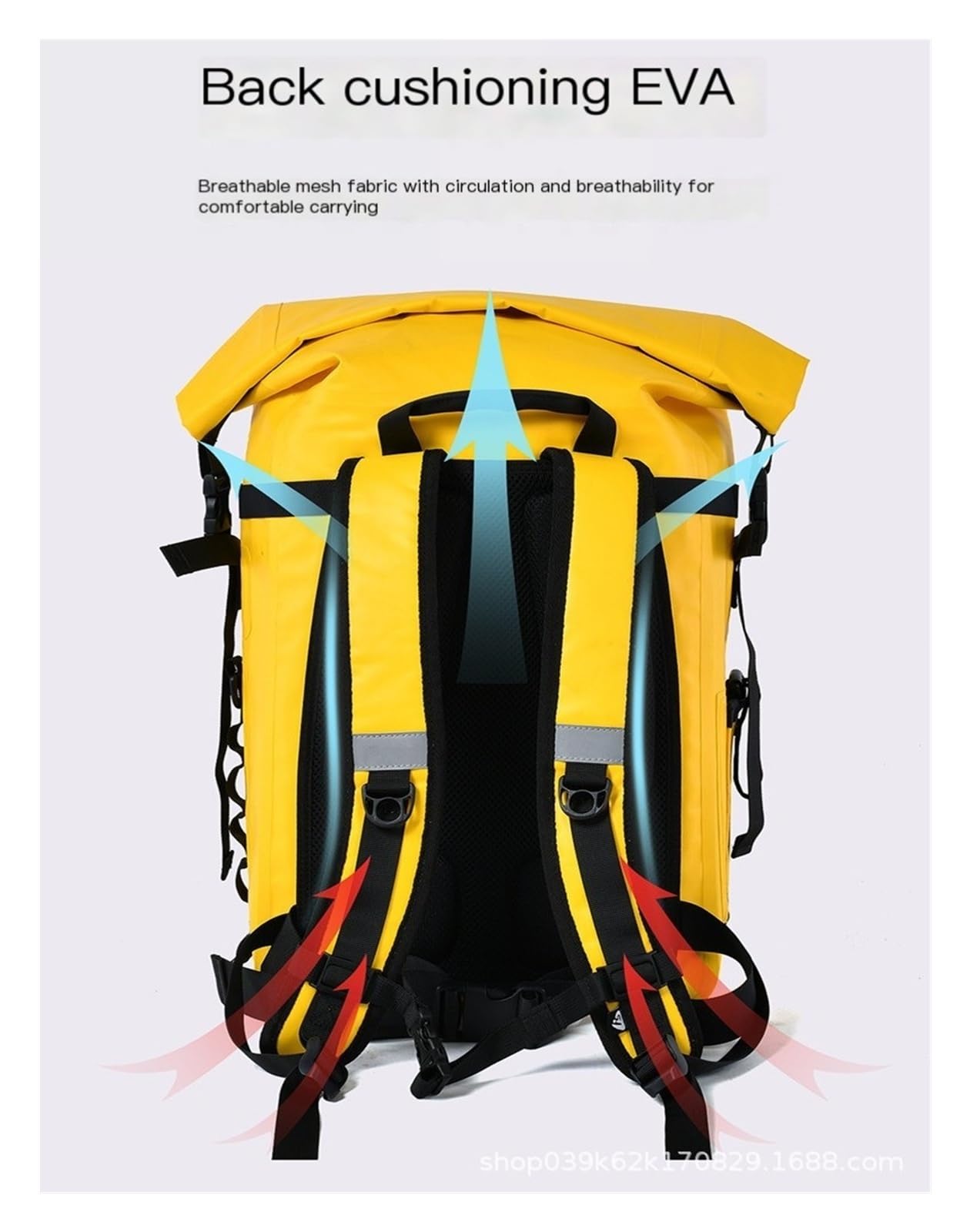 Sac à Dos étanche pour Plongée, Natation, Rafting, Sac Multifonctionnel d'extérieur