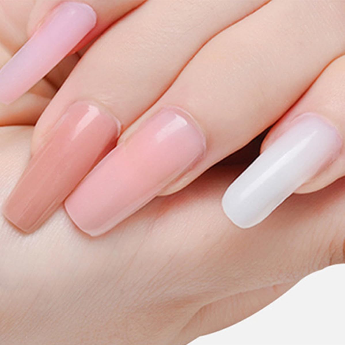 6 Cajas Gel para Realzar las Uñas Resina y Agua, Base Decorativa