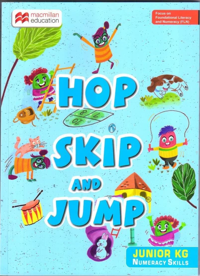 Macmillan Hop Skip and Jump Junior KG Kit | National Curriculum Framework for Foundational Stage (NCFFS), 2022 aligned Foundational Learning Kit for ... Stories & Art Activities (HOP SKIP JUMP, HSJ)
