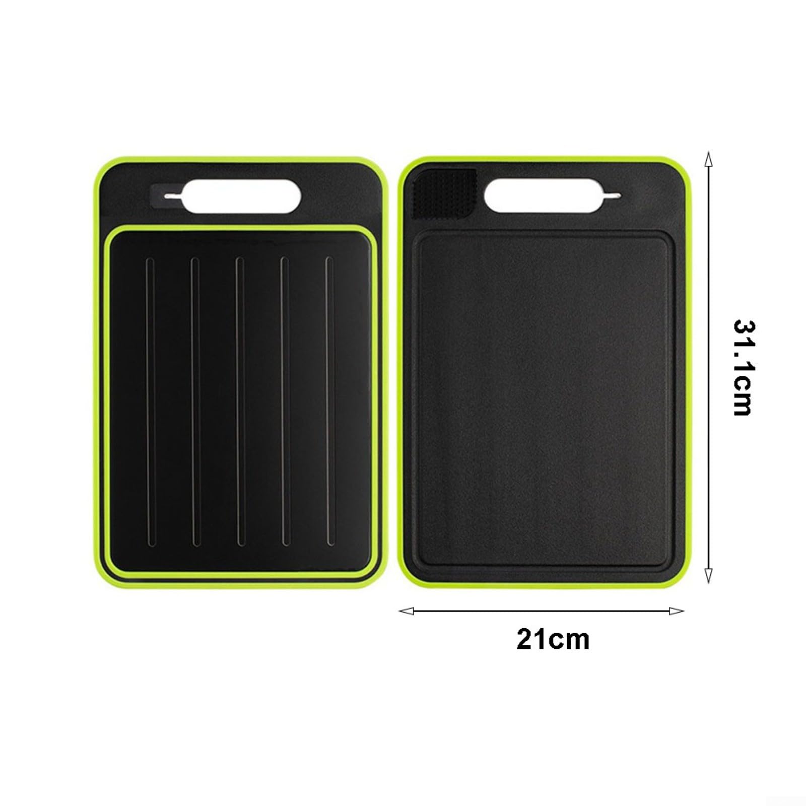 Planche à Décongeler Planche De Décongélation 4 En 1,Plateau De Décongélation Miracle Melt, Planche à Découper Double Face Planche à Découper Avec Râpe - Maison Plateau Decongelation