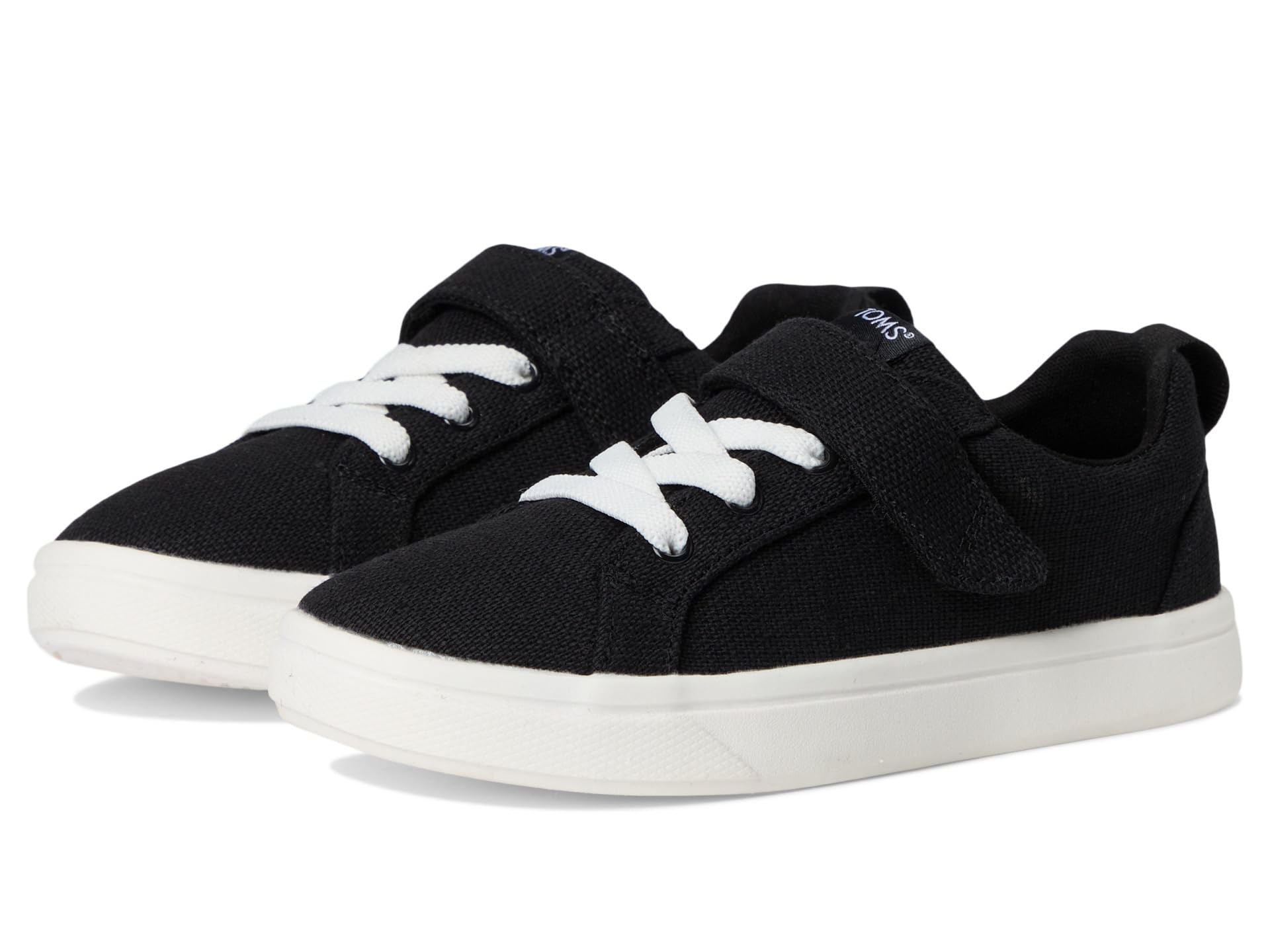 TOMS Casual Shoes for Everyday Unisex Wear with Elastic Laces & CloudBound Foam Support Black