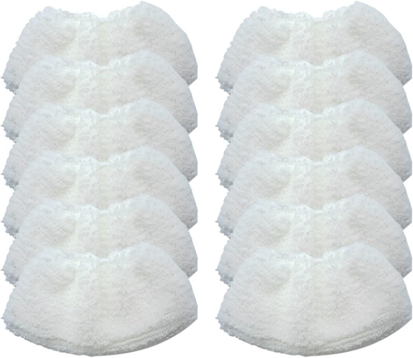 EtliN Compatible with Karcher SC1 SC2 SC3 SC4 SC5 CTK10 CTK20 Steam Cleaner Brush Head Mop Cloth Replacement Accessories Pad Cloths Spare Parts (Color : 12pcs)