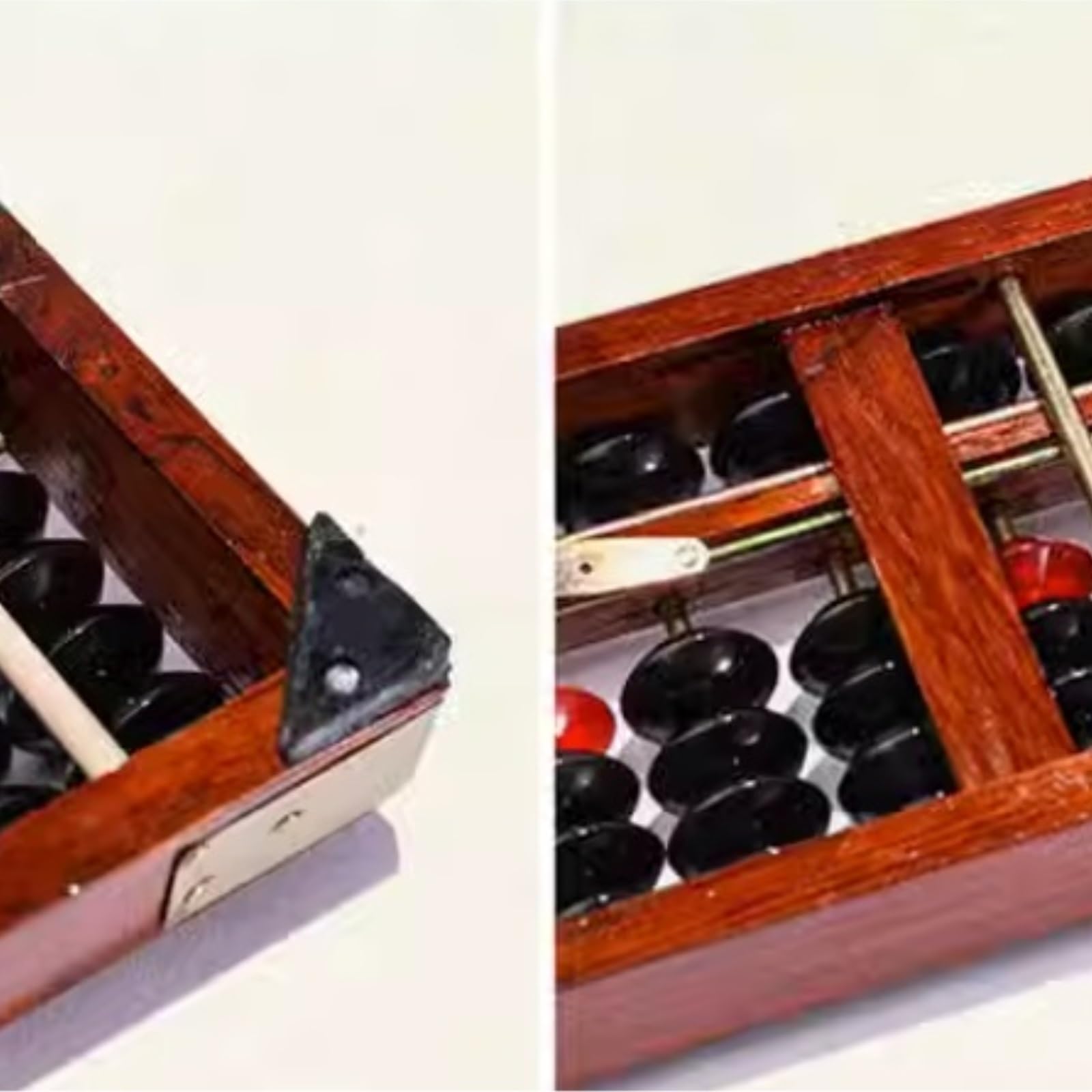 Abakus Vintage Holz Abacus 17 Digit Chinesischen Rechner Zählen Werkzeug for Pädagogisches Schule Büro Rechenrahmen