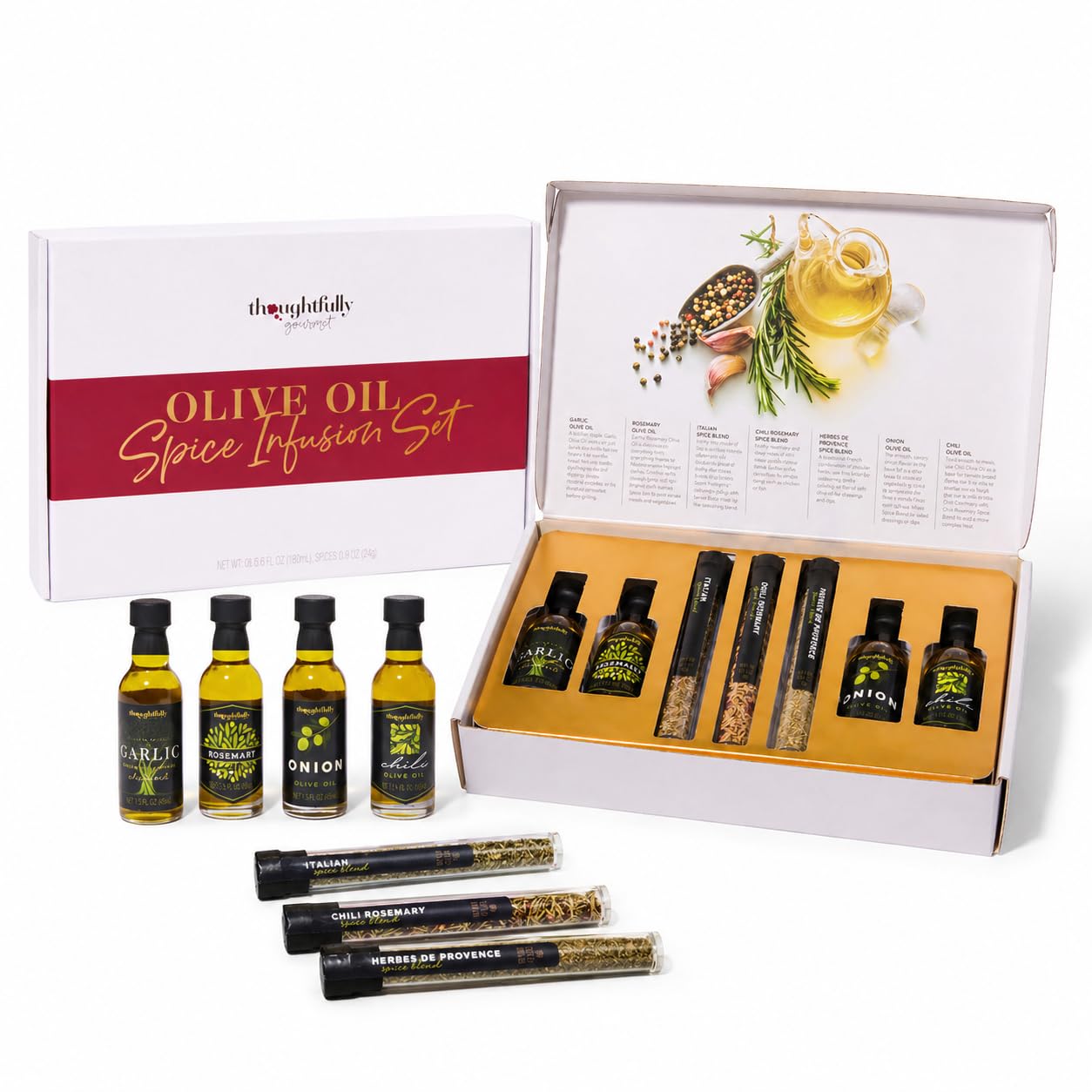 Amazon.com : Thoughtfully Gourmet, Olive Oil Spice Infusion Gift