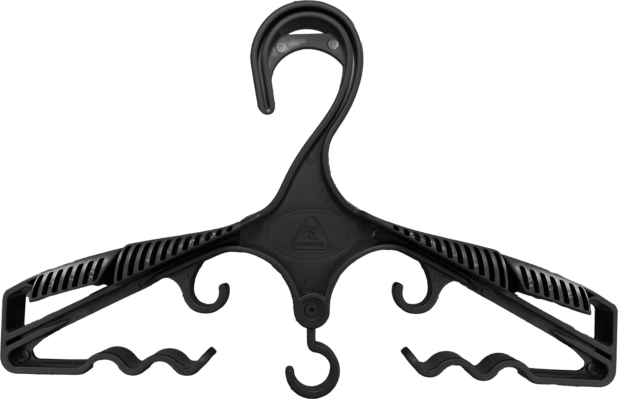 Cressi Multi Purpose Hanger Black - Gruccia Studiata Appositamente per Mute e Accessori e Attrezzature Immersione Apnea e Snorkeling, Nero, Taglia Unica, Unisex