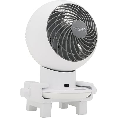 Fan Bunk Buddy Dorm Bed and Bunk Bed Holder for Dorm Fan, White