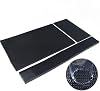 Non-Slip Bar Service Spill Mat Bar Table Mat Restaurant Kitchen Counter Bar Pad 3 Packs, Black, M20208903