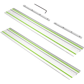 64 Guide Rail for Festool Track Saw Guide Rail with Connector for Festool FS1400/2 Guide Rail Perfect for Festool TS55/TS75 Rail Saw and Longer Cuts 2 Years