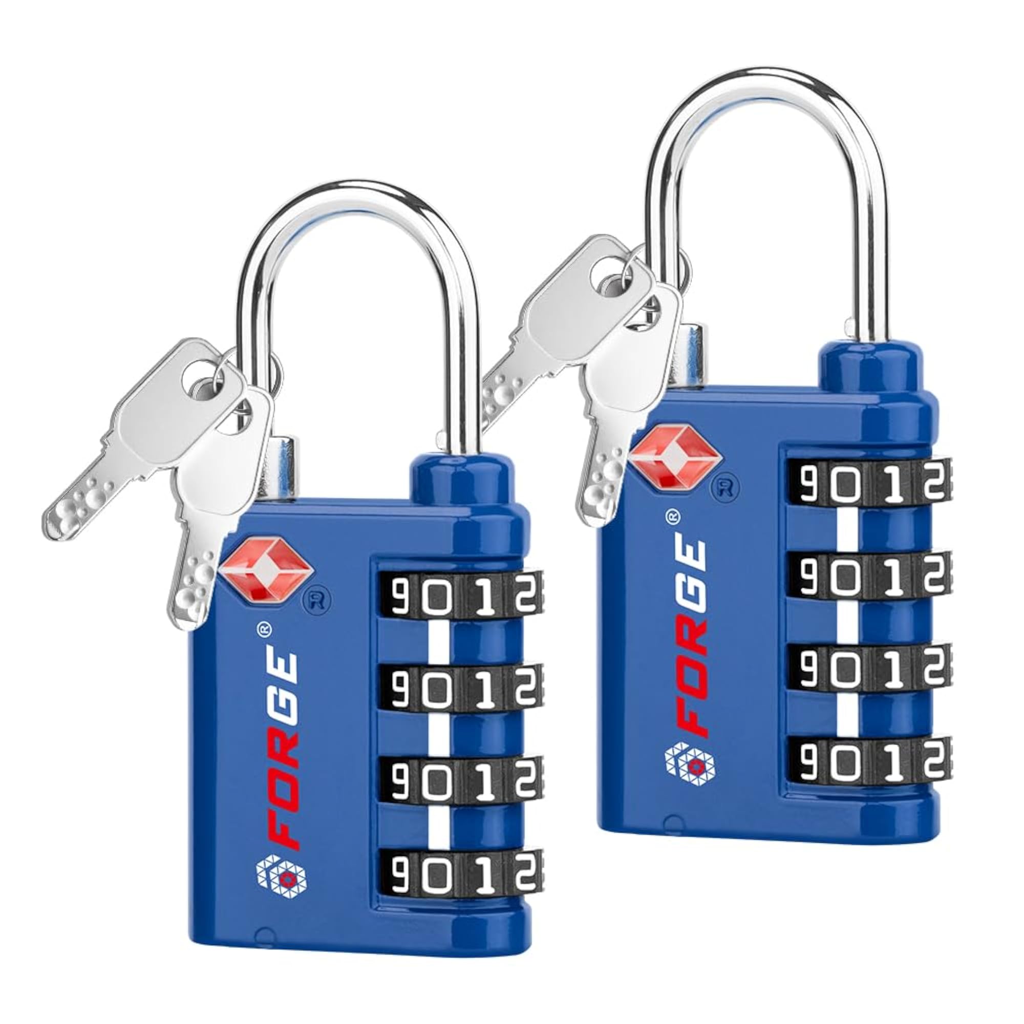 TSA Approved Key or Combination Lock for Travel