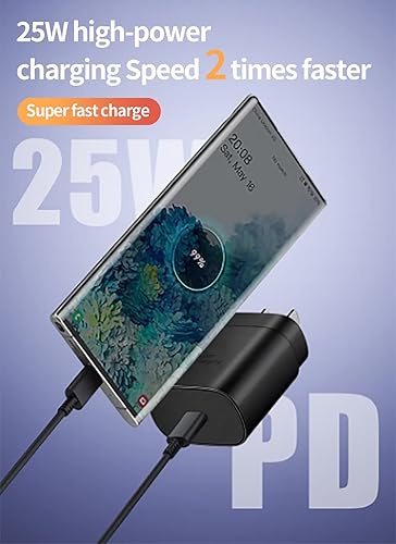 Miniatura 2 de Cargador USB C súper rápido de 25W S22 Ultra para Samsung Galaxy S20S21S22 UltraNote 1020 A33 A53 A73 5G Fold 5G EP-TA800 EP-DG977 Google Pixel 7