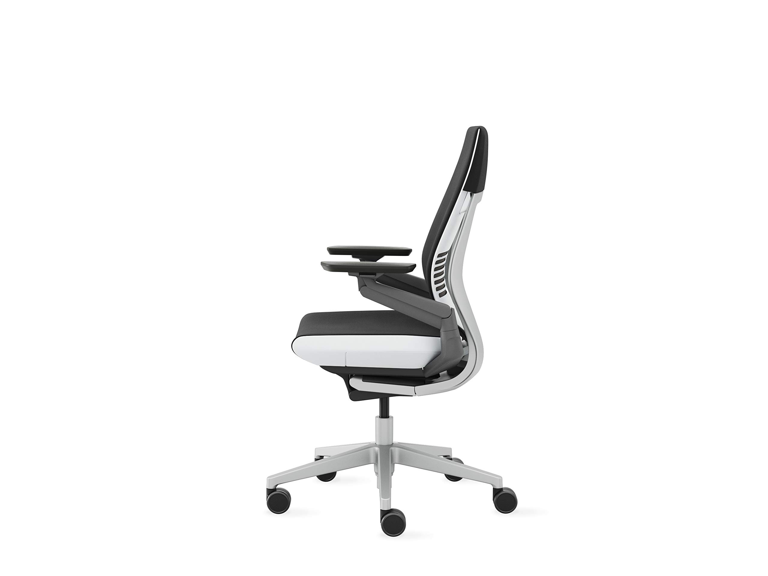 Steelcase Gesture Office Chair Cogent Connect Licorice Fabric, Low