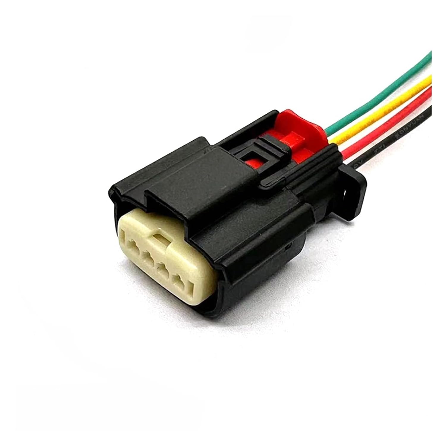 4 Pin Auto Cylinder High Voltage Package Connector 33471-0401 Car Output Transformer Plug 33481-0401 (Dark Grey,5 Sets)