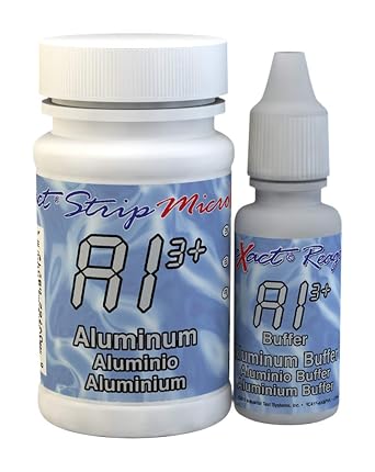 Industrial Test Systems eXact 486821 Micro Aluminum Strips Bottle of 50