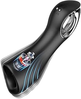 Selene Vibrating Male Masturbator Penis Vibrator with 10 Vibrations for Glans Stimulator Ejaculation Training Male Vibrator Adult Sex Toys for Men Masturbation & Games Prolong Endurance
