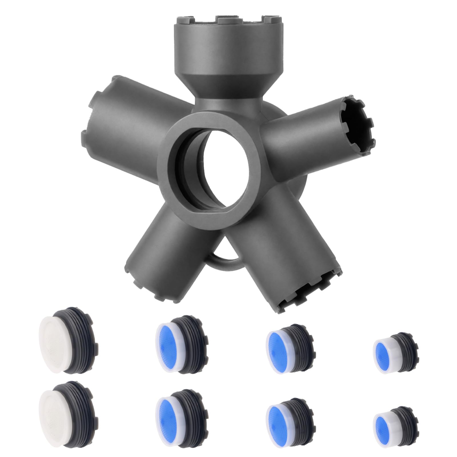 6 Pezzi Strumento Per Estrazione SIM In Acciaio Inox Con Portachiavi In Silicone – Ago Per Vassoio SIM Compatibile Con Smartphone E Tablet, Nero - 5
