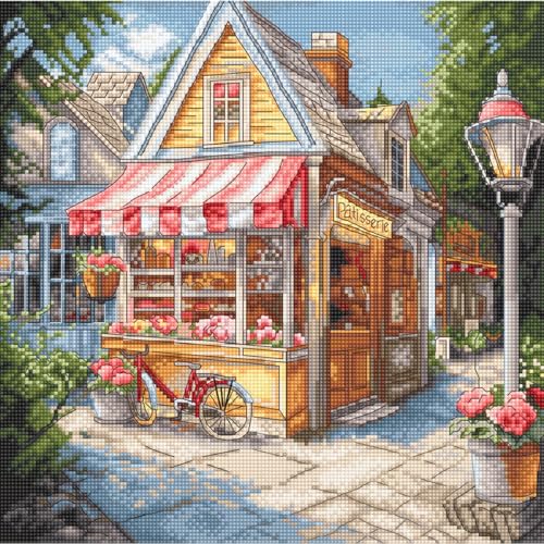 Letistitch L8098 Pâtisserie kit point de croix compté tableau toile aida