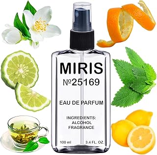 MIRIS No. 25169, Inspired by Green Tea, Long-Lasting Eau de Parfum for Women, Spray 3.4 Fl Oz / 100 ml