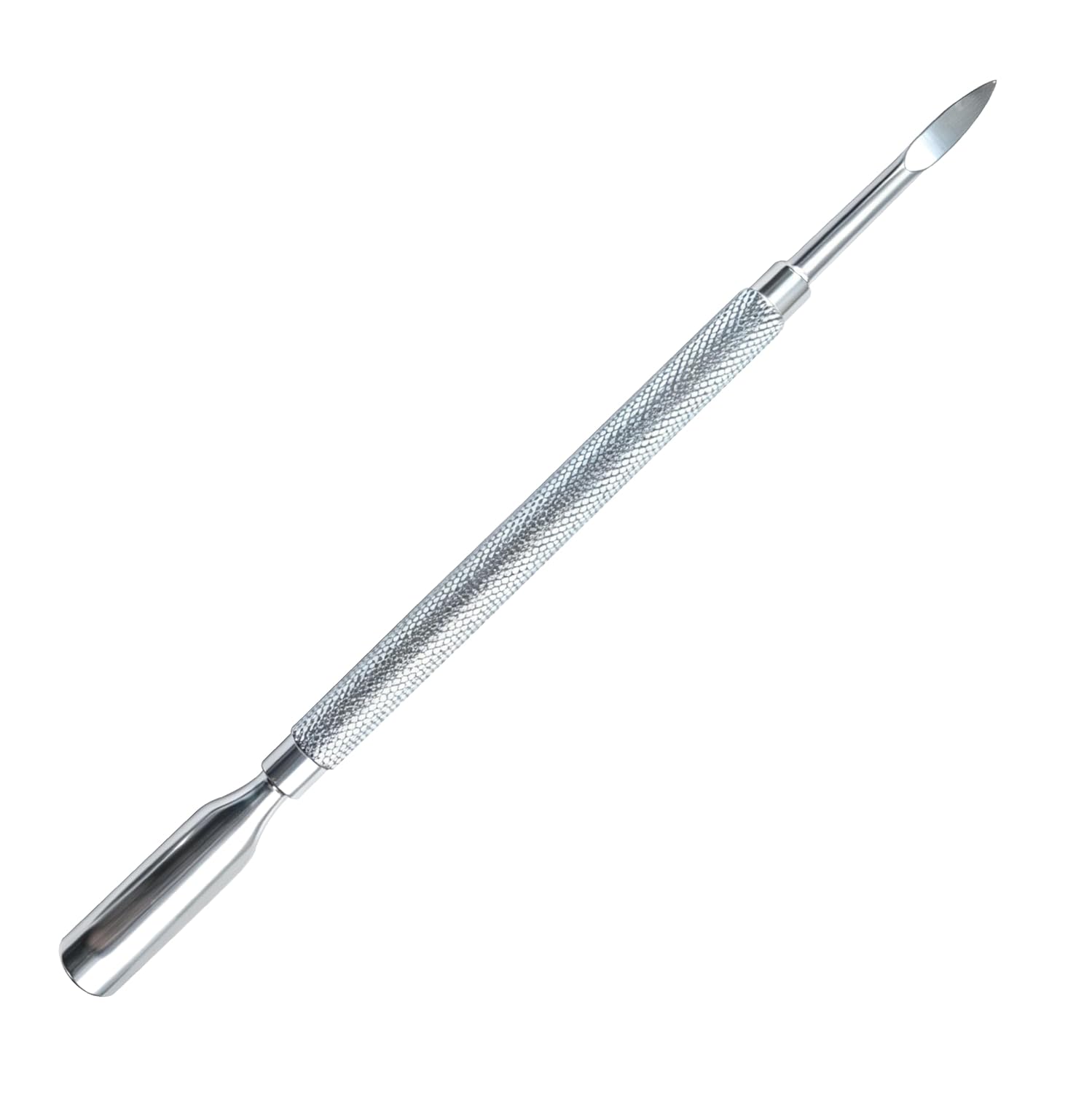 Nail Cuticle Pusher Metal Cuticle Pusher Nail Scraper 1pcs