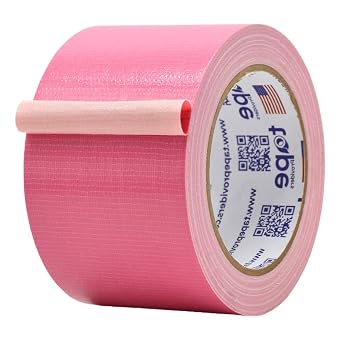 MAT Duct Tape Pink Industrial Grade, 3 inch x 60 ft. Waterproof, UV Resistant for Crafts, Home Improvement, Repairs, Projects