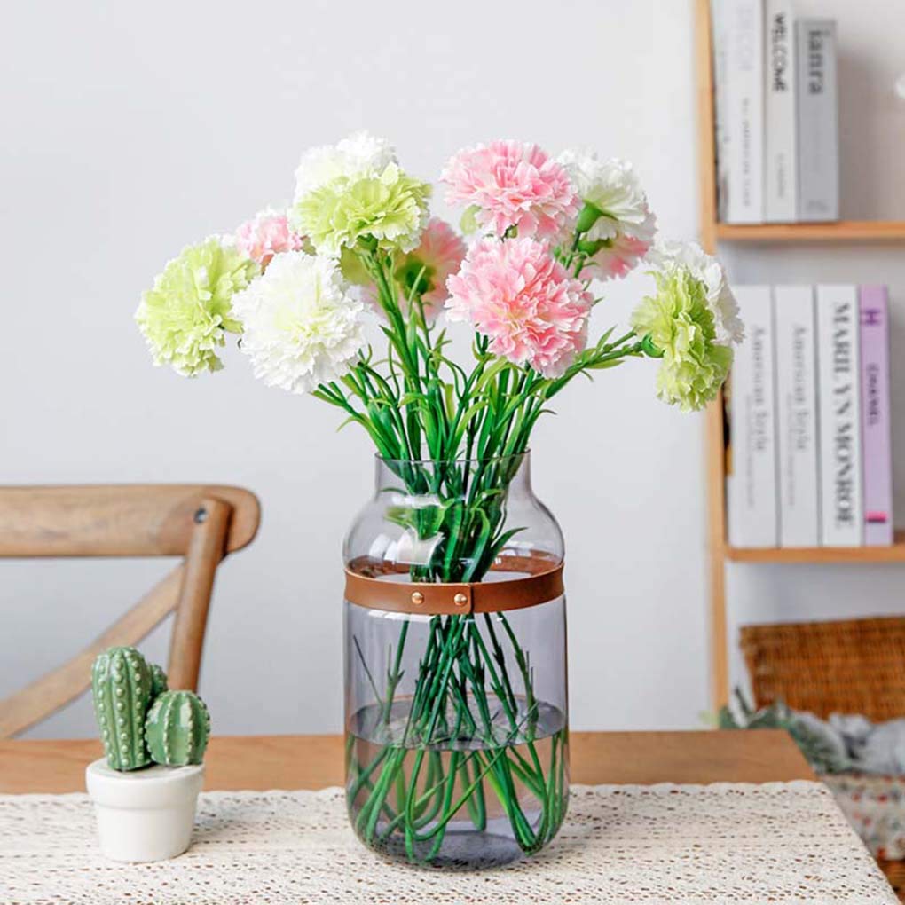 Amazon｜フェイクフラワー カーネーション 花束 プレゼント 贈り物 母