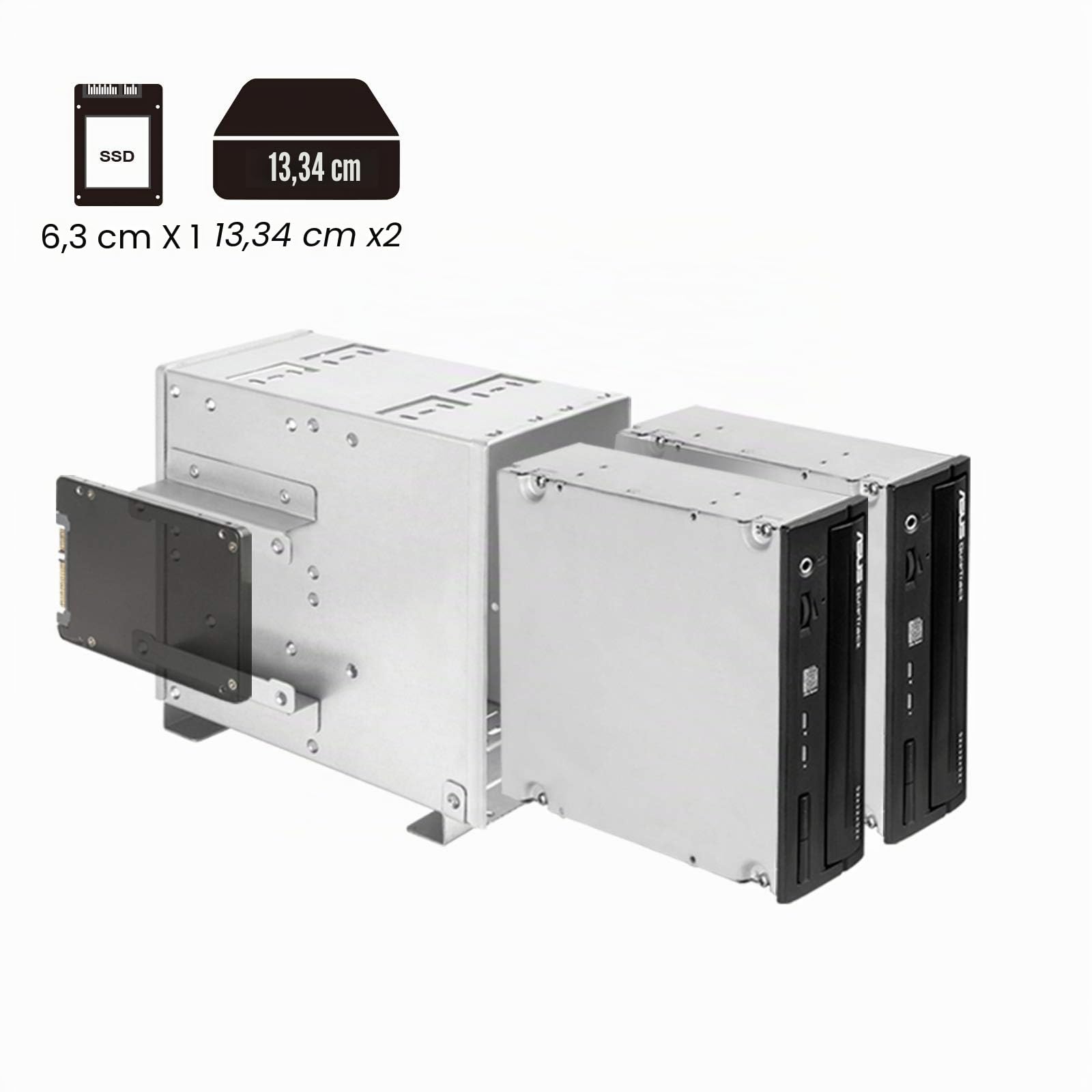 SilverStone RM42-502 - Kabinet - Rackv