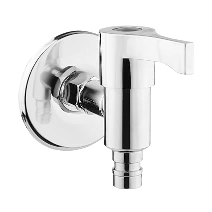 BHANMATI SANITARY ITEMS PREMIUM Washing Machine Bib Tap & Nozzle Cock/Pure Stainless Steel/with Accessories
