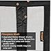 MAGZO Magnetic Screen Door Fits Door Size 38 x 82 Inches, Screen Size 40 x 83 Inch Reinforced Side Opening Mesh Curtain Polyester Heavy Duty Screen with Full Frame Hook&Loop-Black