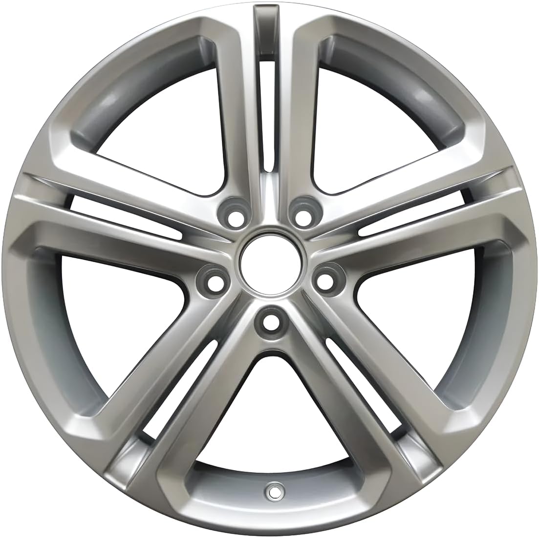 18"x7.5" Reconditioned OEM Wheel Rim For Volkswagen Jetta (2015-2018) Hyper Silver Factory Alloy #5K0601025P88Z