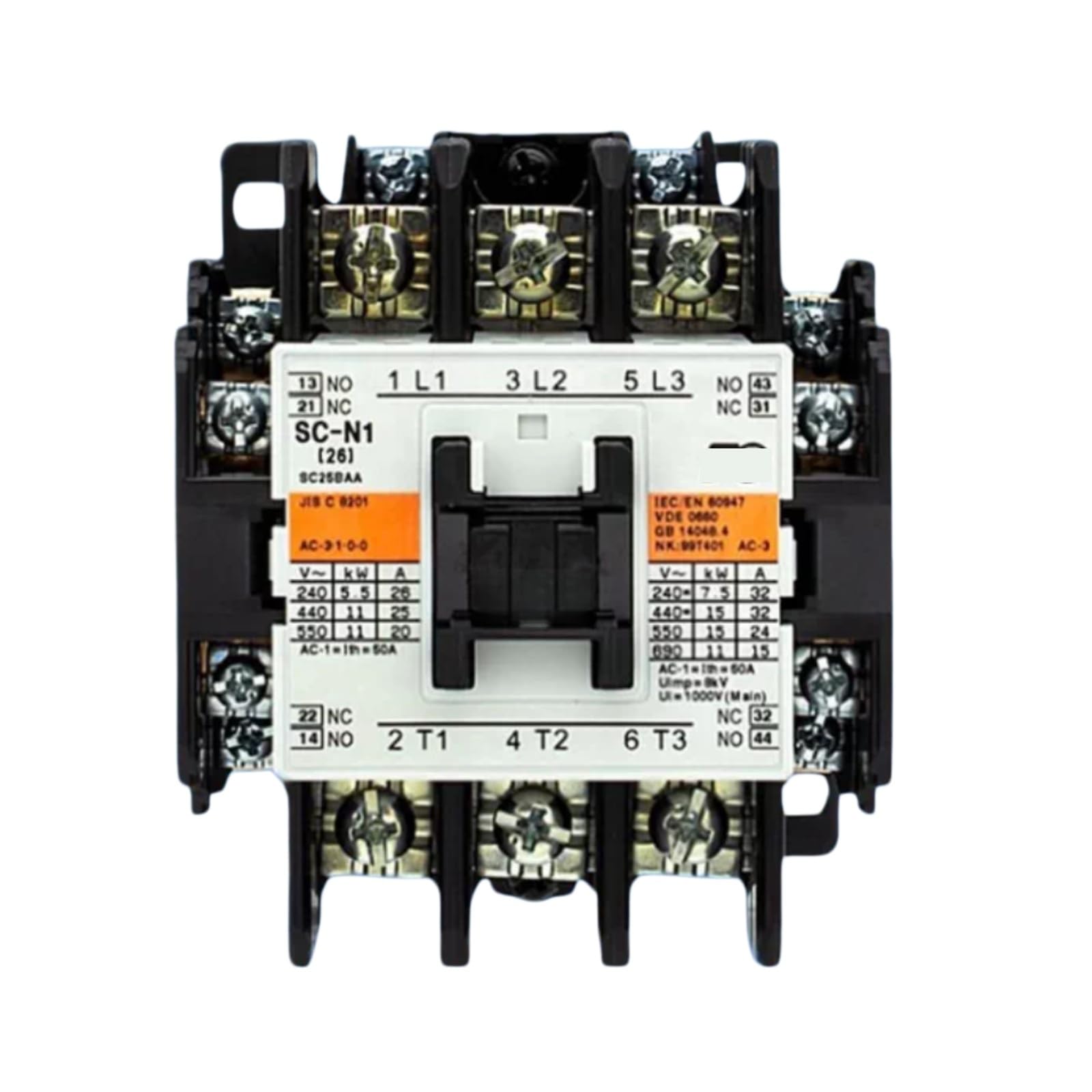 HKEJSJWA SC-N1 Contactors, AC110V, AC220V, AC380V Electromagnetic Contactor(AC380V)