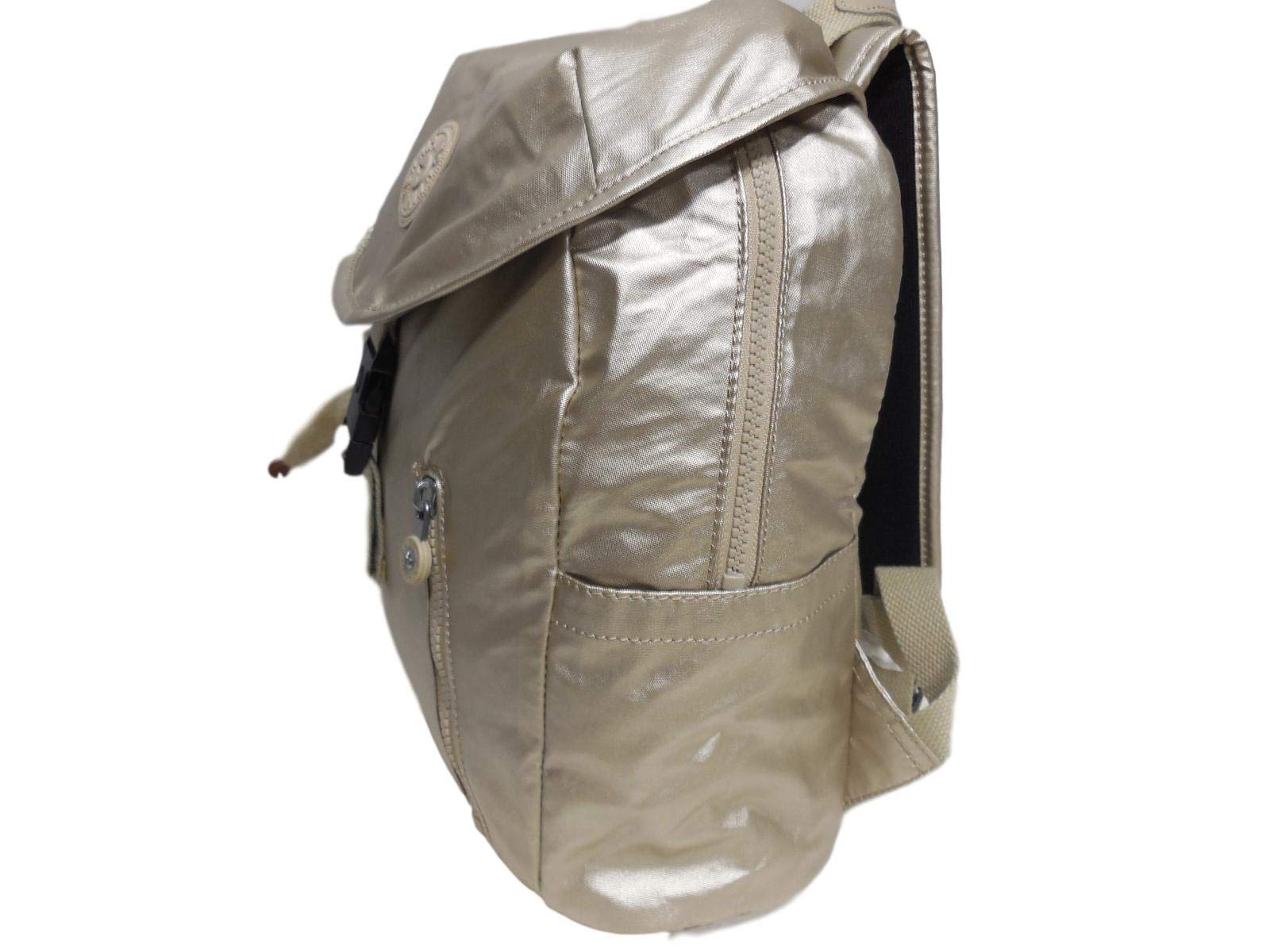 Kipling Zakaria Gm Backpack Gleaming Gold Metallic 11 25 X 