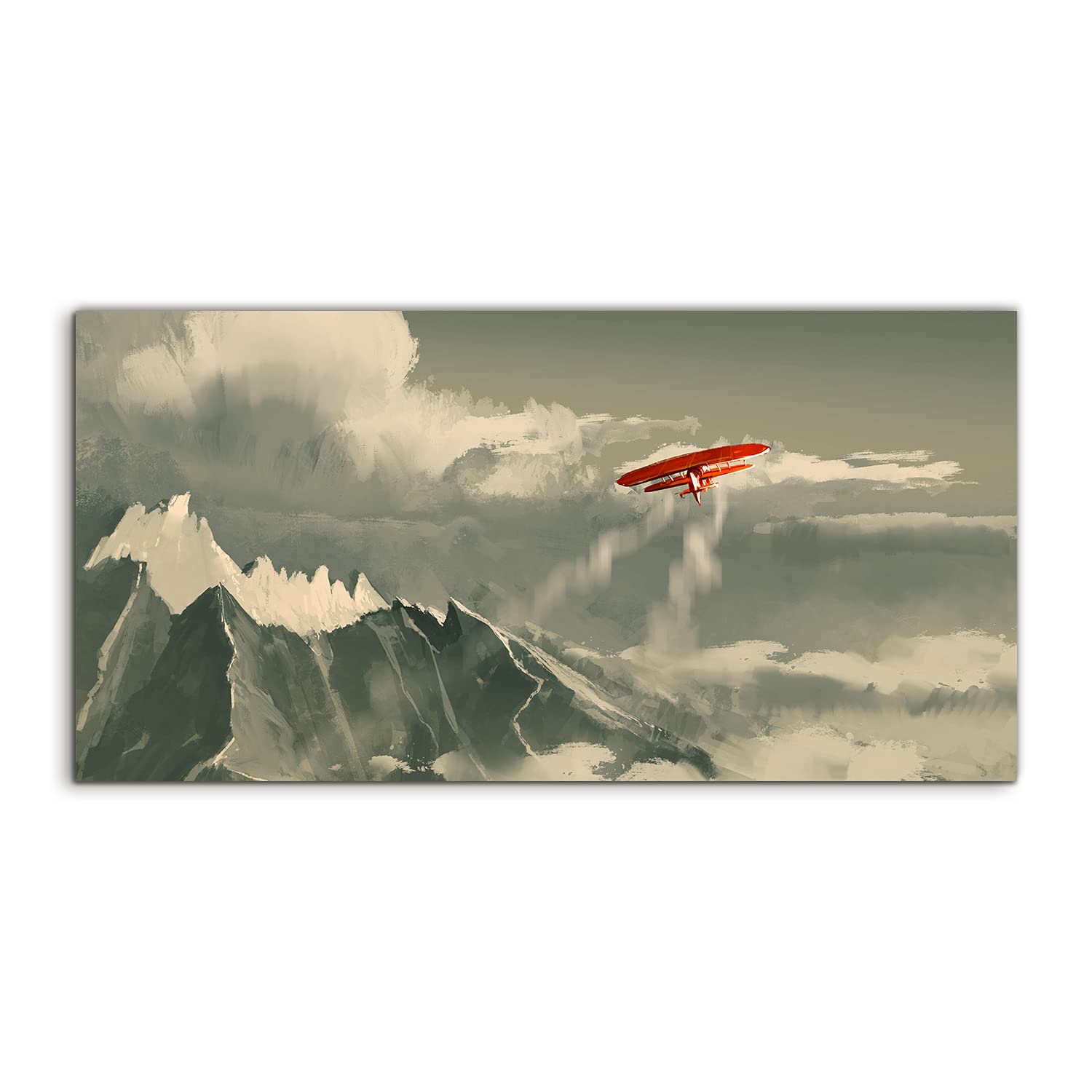 Tableau acrylique mountains grand format decoration murale acryl art - 8