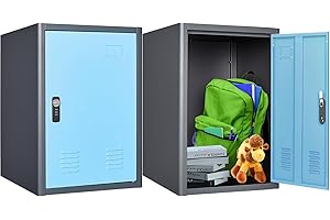 Rubbermaid Commercial 3.5 Cubicle Locker, Simple Blue
