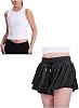 JOCMIC Girls Butterfly Shorts and White Tank Tops Set for 9-10 Years Kids