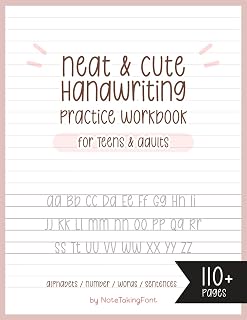 Neat and Cute Handwriting Workbook
