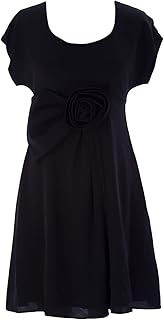 Women's Above The Knee Shift Dress Black - Buy now