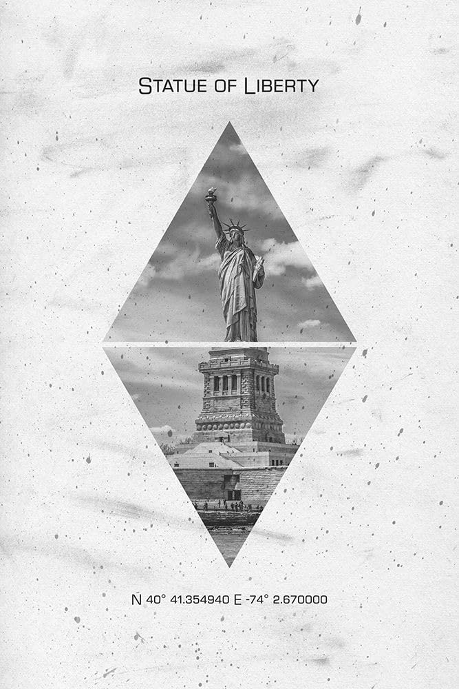 Amazon.com: Coordinates NEW YORK CITY Statue of Liberty Poster