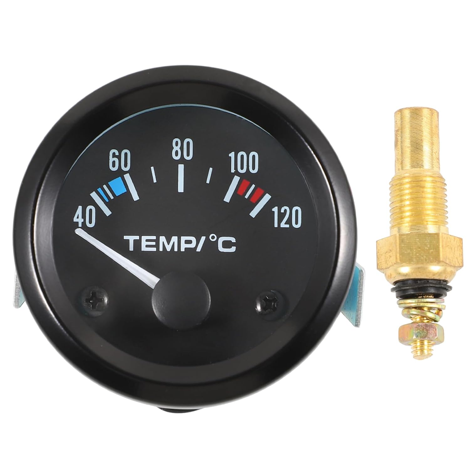 Unomor 12v Water Temperature Gauge for Automotive Accurate Sensor for Monitoring Car Water Temp Easy Installation Real Display