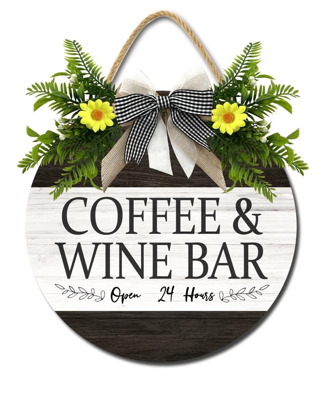 Targhe e cartelli per la decorazione della casa, tema caffè